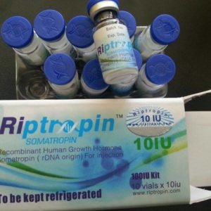 RIPTROPIN 100IU (10 x 10IU Vials) Kit Manufacturer: Riptropin Basic substance: Somatropin Package: (10 x 10IU Vials) Kit Category: HGH